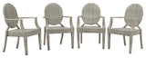 Casper Outdoor Patio Dining Armchair Set of 4