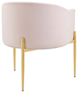Savour Tufted Performance Velvet Accent Chair-Pink