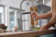 Blanco 441405 Culina 1-Handle High-Arc Kitchen Faucet, Chrome