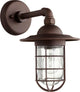 Bowery 1-Light Lantern Wall Mount, Oiled Bronze