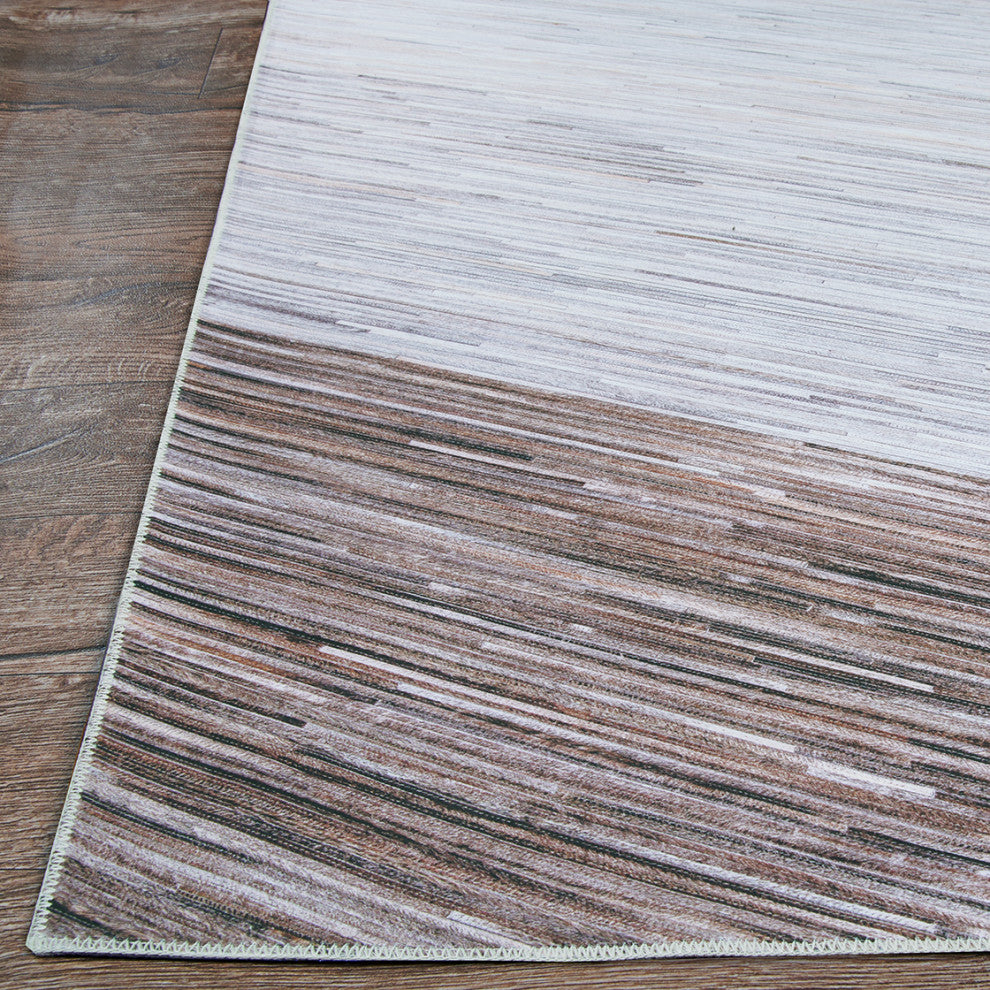 Couristan Prairie Windswept Bark-Grey Area Rug, 2' X 3'7"