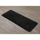 Bath Rug Memory Foam Mat 3D Pebble Black 32"L x 20"W, Black, Runner Mat 48l