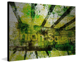 "Union Square" Print on Brushed Aluminum, 45"x30"