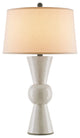 Upbeat Table Lamp, Antique White