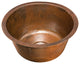 Thompson Traders KPU-1708BC Drop In / Undermount Napoli Round - Black Copper