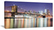 "New York City With Freedom Tower" Canvas Print40"x20"