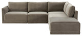 Willow Taupe Modular RAF Sectional