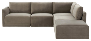 Willow Taupe Modular RAF Sectional