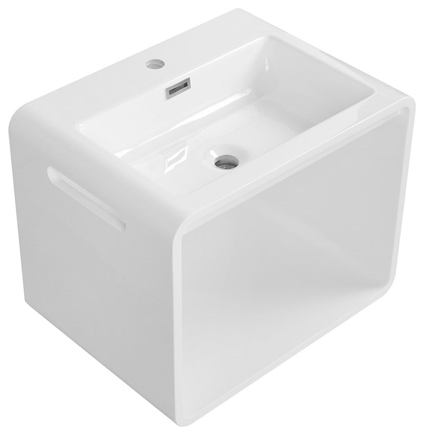 24" Streamline K-1952-24 Solid Surface Resin Wall Hung Basin