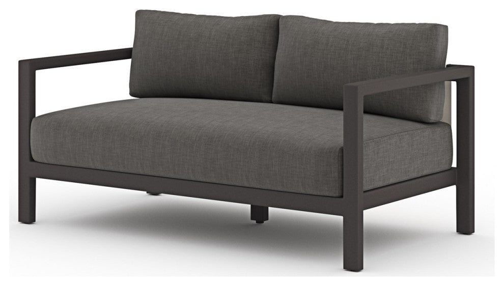 Sonoma Outdoor Sofa-60"-Bronze/Charcoal
