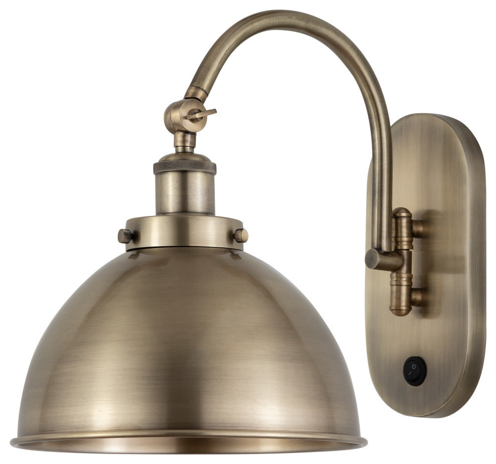 Ballston Urban Sconce, Antique Brass, Antique Brass, Antique Brass