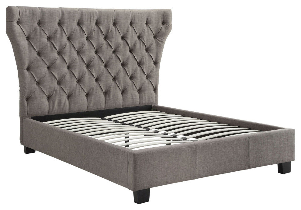 Modus Geneva E King Melina Platform Bed, Dolphin