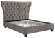 Modus Geneva E King Melina Platform Bed, Dolphin
