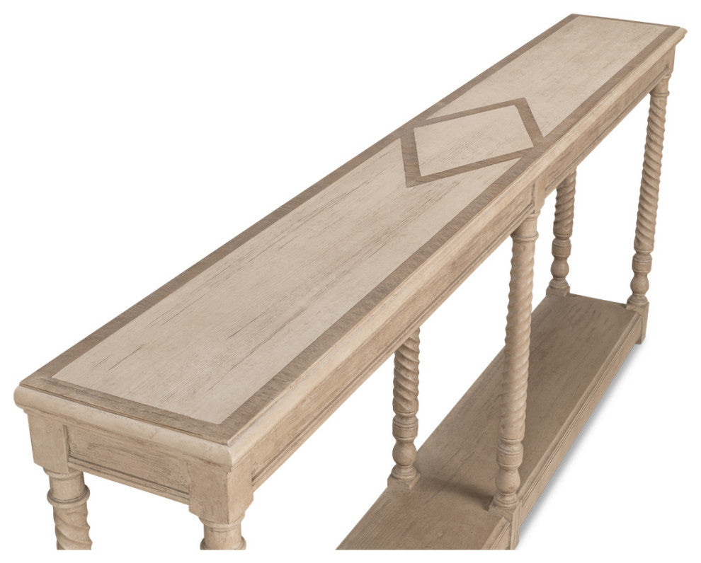 Neo Classic Pine Console Table