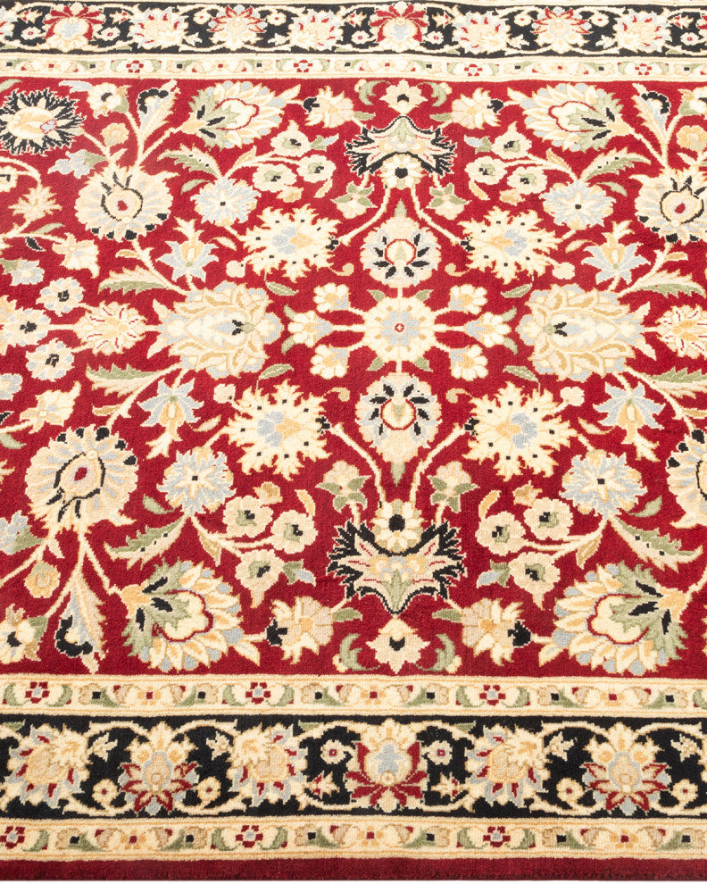 Mysore, One-of-a-Kind Hand-Knotted Area Rug Red, 3'2"x5'3"