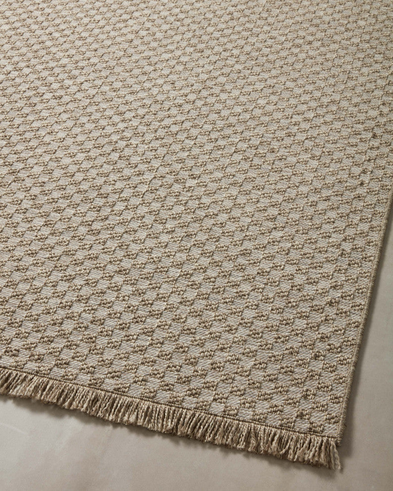 Loloi II In / Out Dawn Natural 3'-9" x 5'-9" Accent Rug