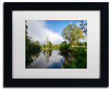 'Rise Above' Matted Framed Canvas Art by Philippe Sainte-Laudy