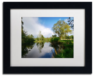 'Rise Above' Matted Framed Canvas Art by Philippe Sainte-Laudy