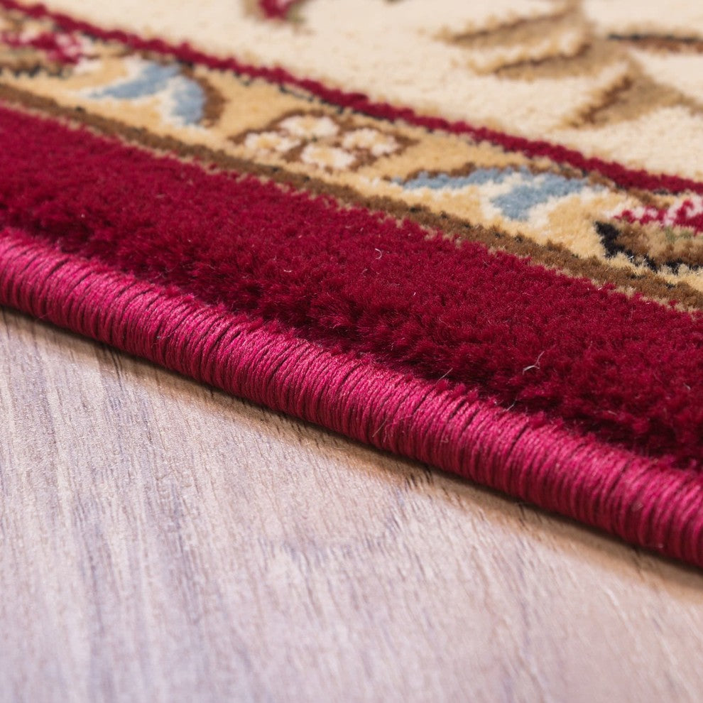 Well Woven Timeless Abbasi Area Rug, Red, 2''7"x12'' Runner
