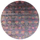 Ahgly Company Indoor Round Mid-Century Modern Area Rugs, 7' Round