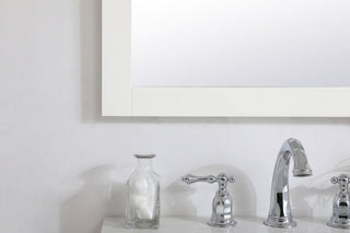 Anderson Rectangle Vanity Mirror, 24", White