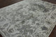 Oriental Heriz Ivory and Beige Silk Hand-Knotted Rug, 8'x10'