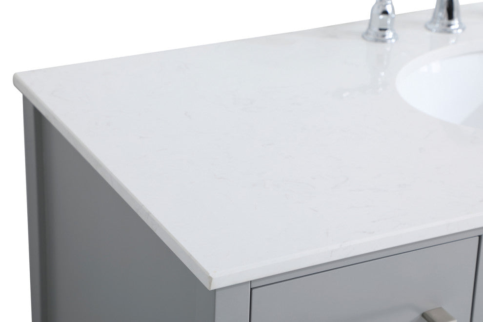 Isabel Grey 48" Single Sink Bathroom Vanity
