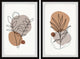 Growing on Boulders Diptych, 2-Piece Set, 16x24 Panels