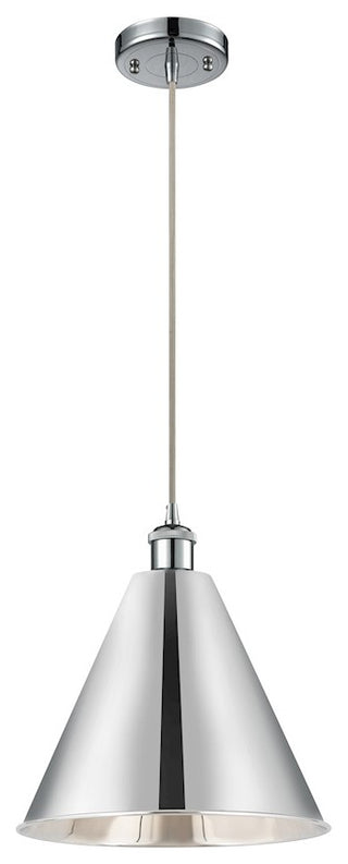 Innovations Lighting 516-1P-PC-MBC-16-PC-LED 1 Light 16" Mini Pendant