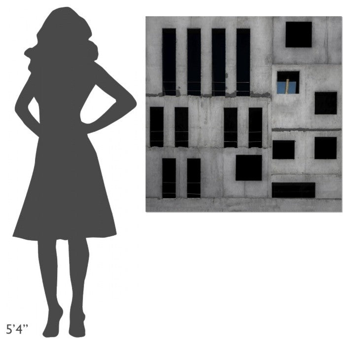 "Isolation Cell" Stretched Canvas Giclee by Gilbert Claes, 40x40"
