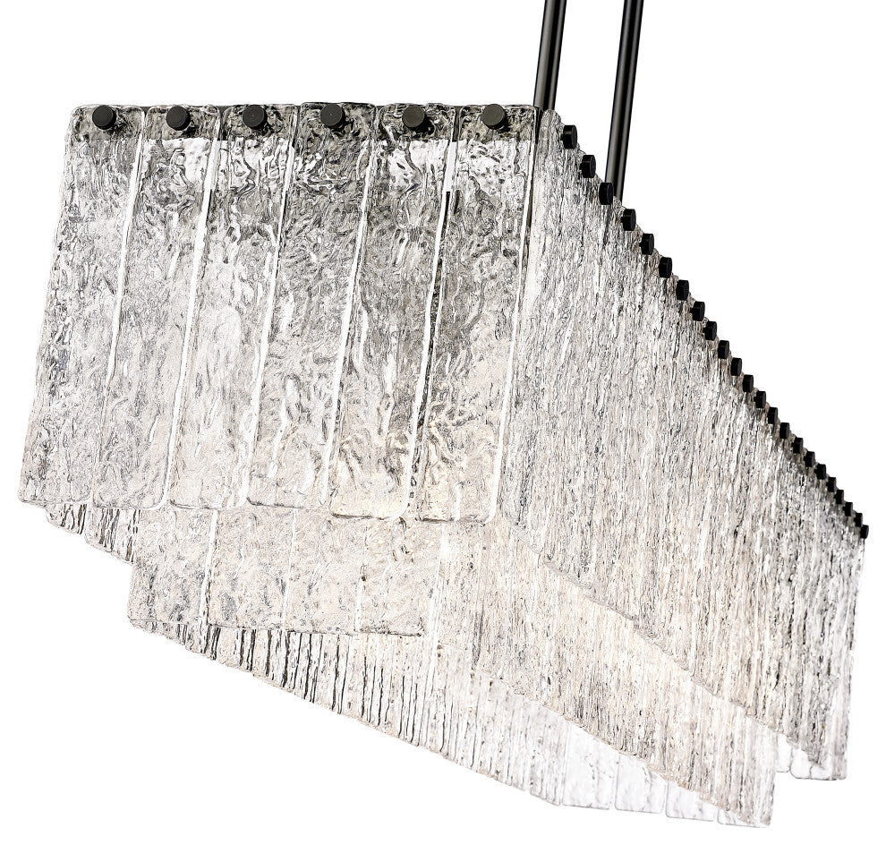 Zlite 1943-42L-MB 5-Light Island, Clear