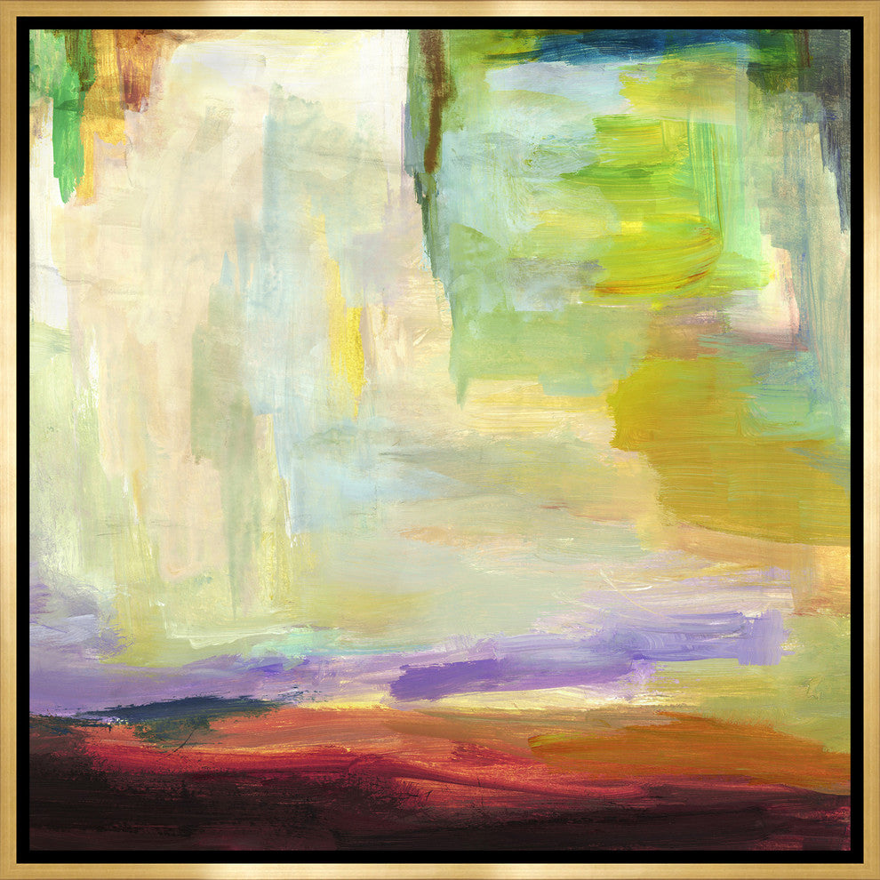 Entangle II, 31.25"x31.25", Gold Leaf Gallery Float