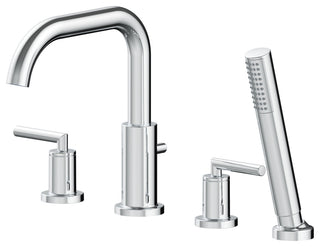 Jacuzzi RC95 Contento Deck Mounted Roman Tub Filler - Chrome