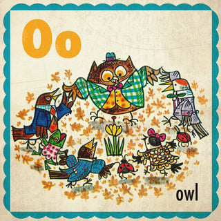 "Owl" Painting Print on Canvas by Curtis