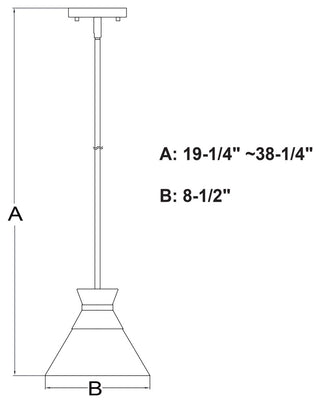 Harper 1-Light Gold Brass Mid-Century Modern Pendant Light Clear Glass