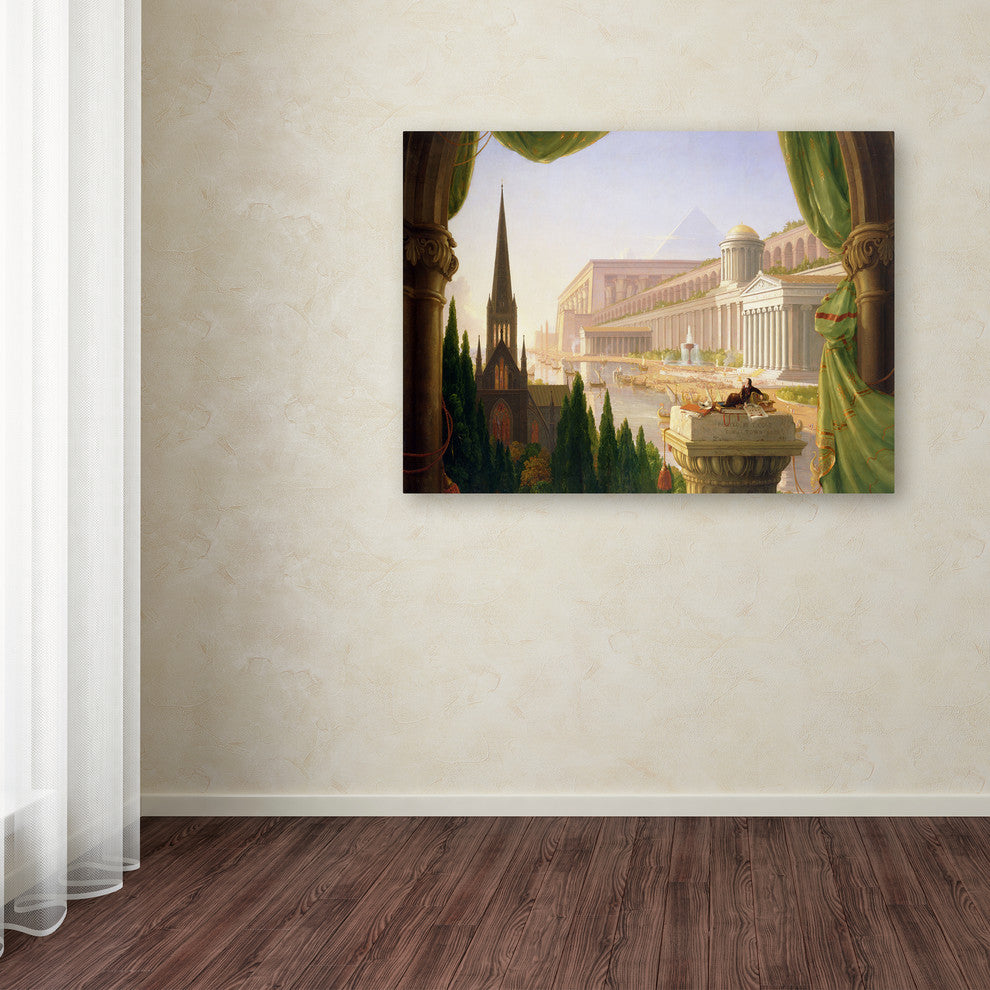 Thomas Cole 'Architects Dream' Canvas Art, 32 x 24