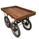 Consigned Vintage Motorbike Wheel Cart