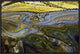 Autumn Patterns In Small Waterfall, Canterbury, New Zealand, 24"x16"