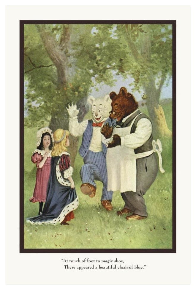 "Teddy Roosevelt's Bears: The Cloak" Digital Paper Print by R.K. Culver, 26"x38"