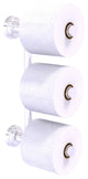 Dottingham 3 Roll Reserve Roll Toilet Paper Holder, Satin Chrome