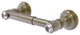Carolina Crystal 2 Post Toilet Tissue Holder, Antique Brass