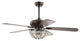 Joanna 52" 3-Light LED Ceiling Fan With Remote, Oil Rubbed Bronze