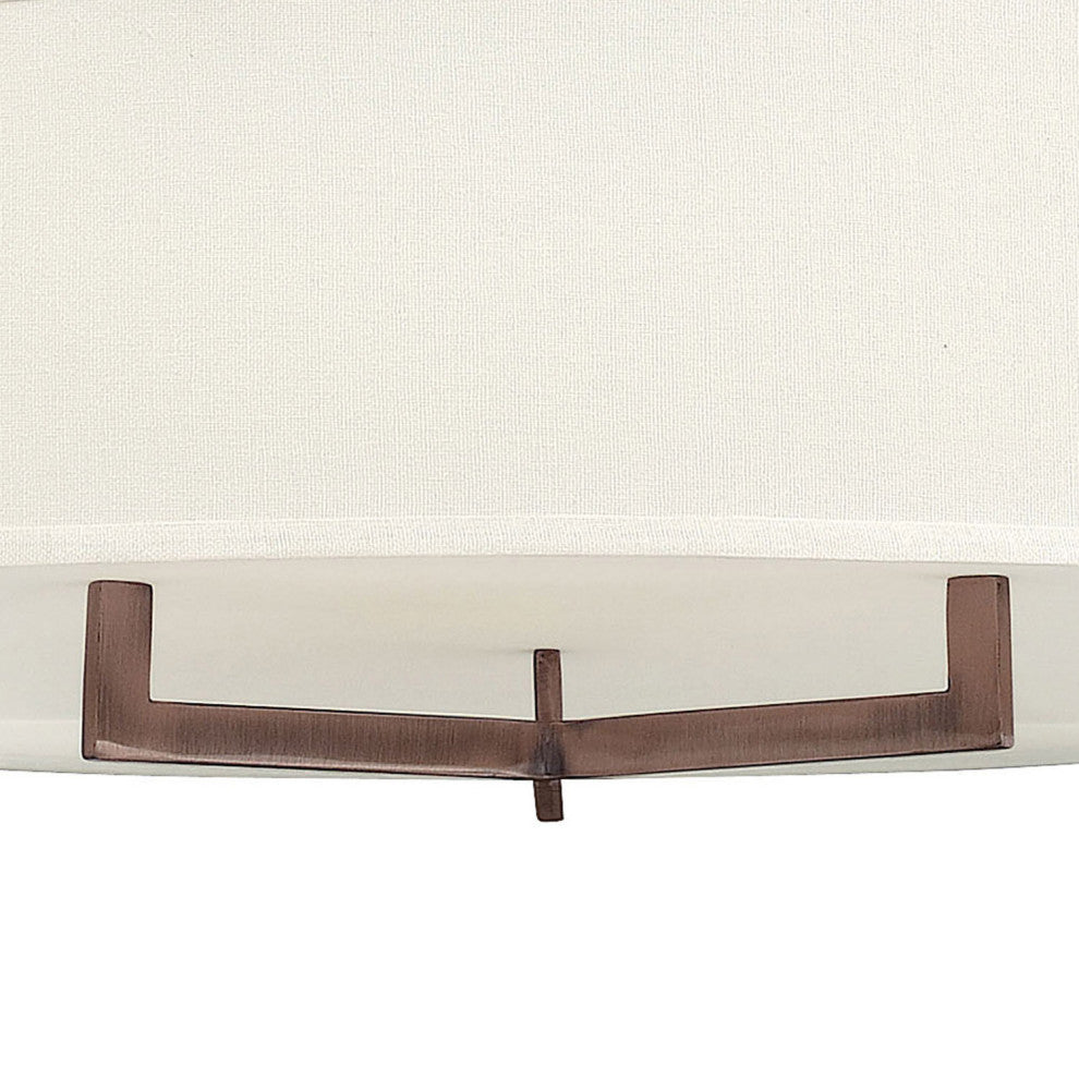Hinkley Hampton Large Drum, Brushed Bronze