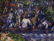 Paul Cezanne Departure by Water, 21"x28" Wall Decal