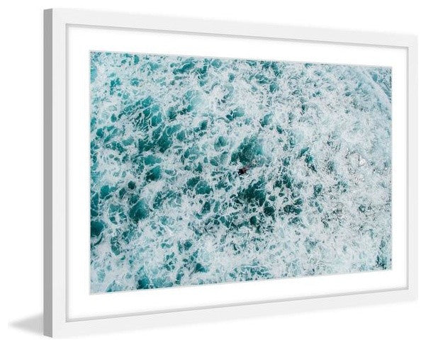 "Foam" Framed Painting Print, 18"x12"