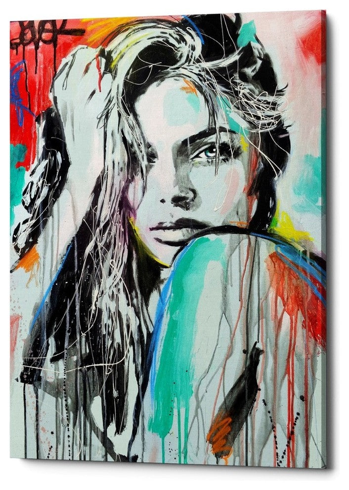 Epic Graffiti "In Spirit" by Loui Jover, Giclee Canvas Wall Art, 26"x40"