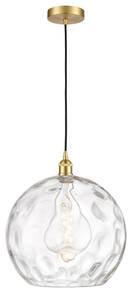 Innovations 616-1P-SG-G1215-14-LED 1-Light Pendant, Satin Gold