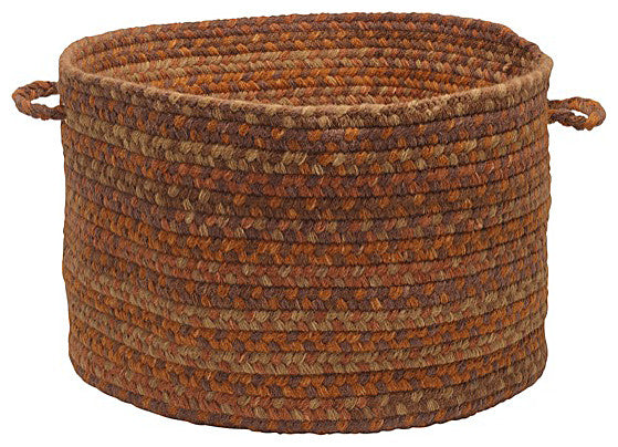 Colonial Mills Basket Rustica Audubon Russet Round