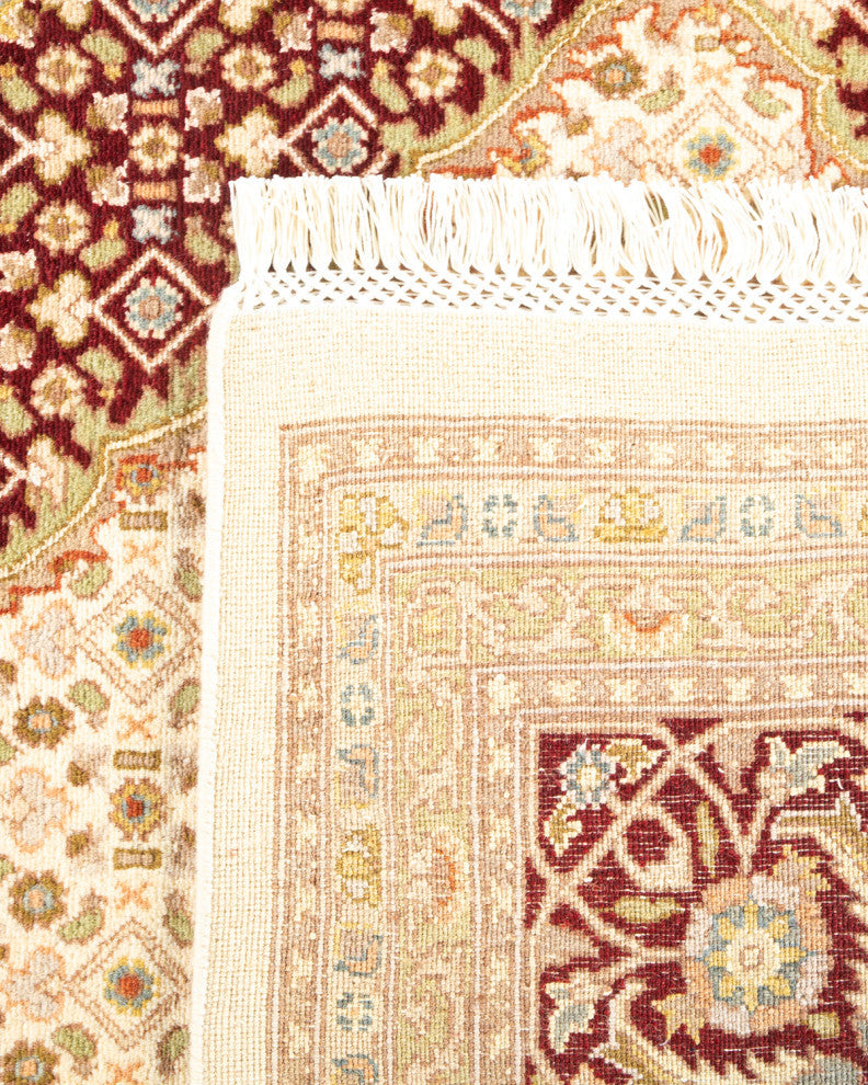 Rohtak, One-of-a-Kind Hand-Knotted Area Rug Ivory, 8'0"x10'5"