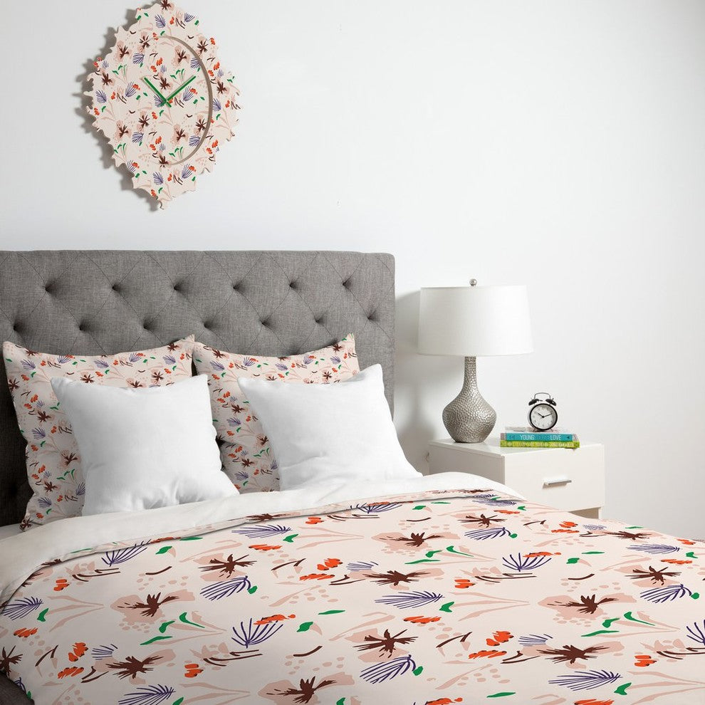 Holli Zollinger Anthology Of Pattern Seville Garden Light Duvet Cover, Twin